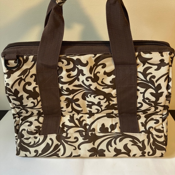 Reisenthel Allrounder M Travel Weekender Baroque Taupe Framed-Top Bag Carry-On - Picture 2 of 11
